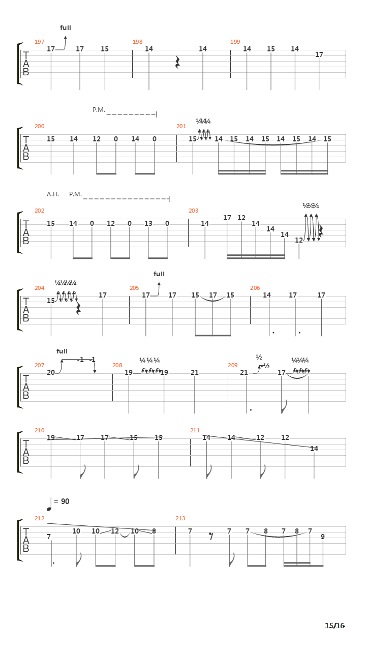 卡农 摇滚版(Canon Rock)吉他谱