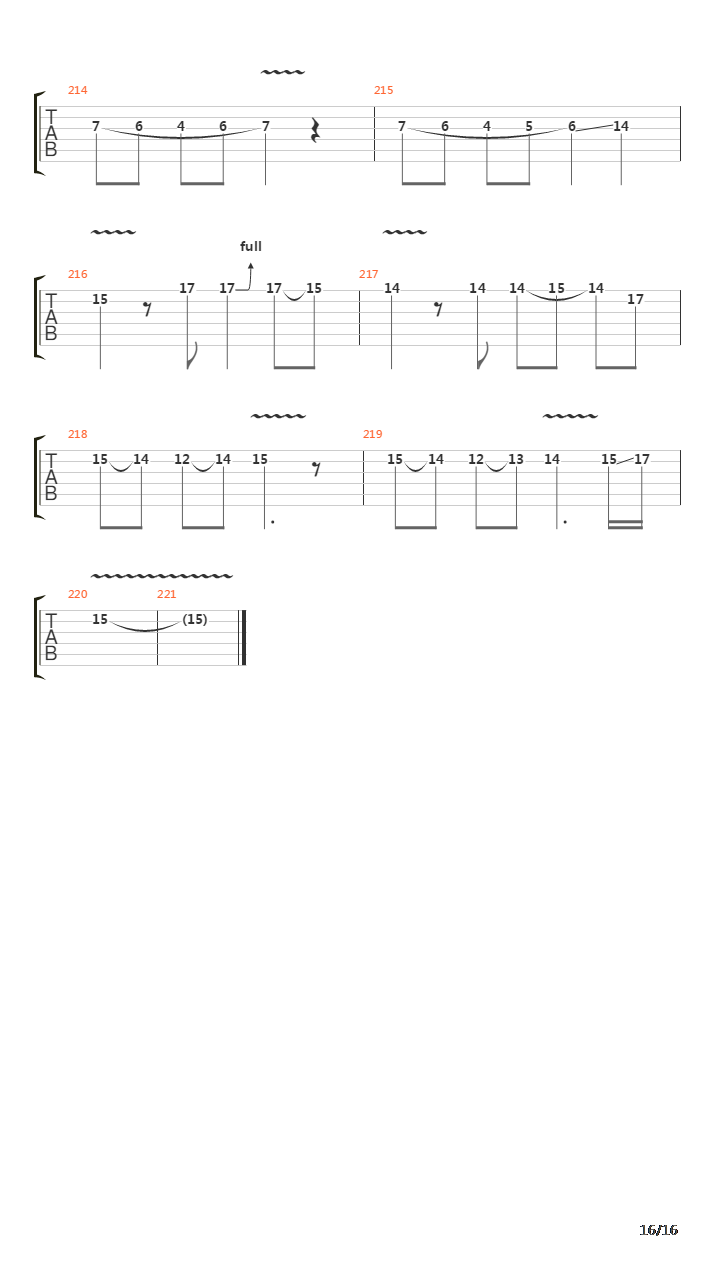 卡农 摇滚版(Canon Rock)吉他谱