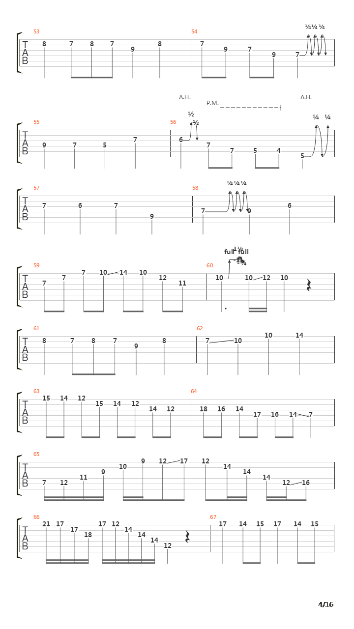 卡农 摇滚版(Canon Rock)吉他谱