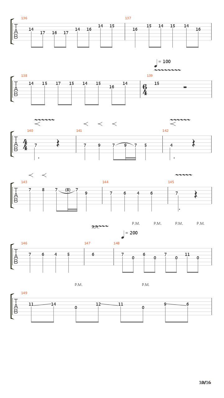 卡农 摇滚版(Canon Rock)吉他谱