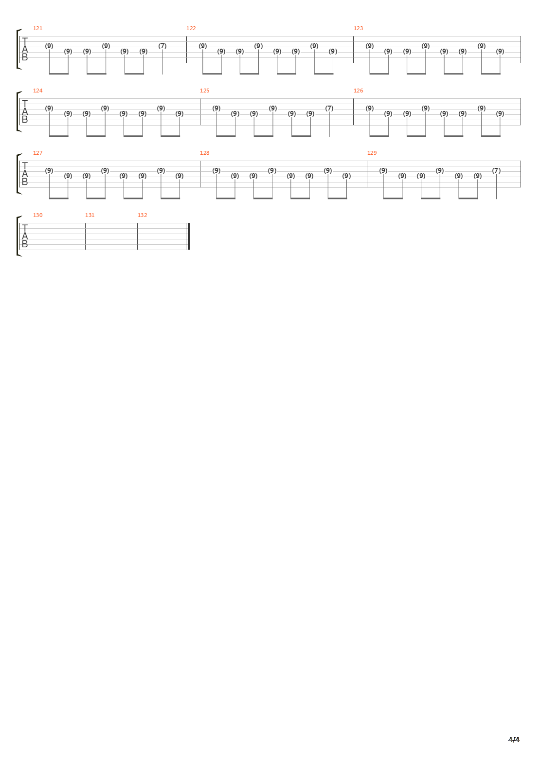 Black Sunrise吉他谱