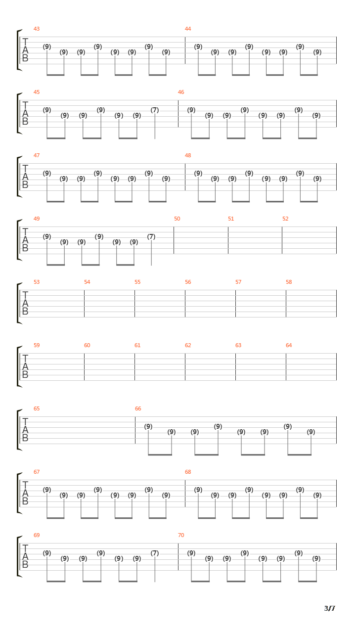 Black Sunrise吉他谱