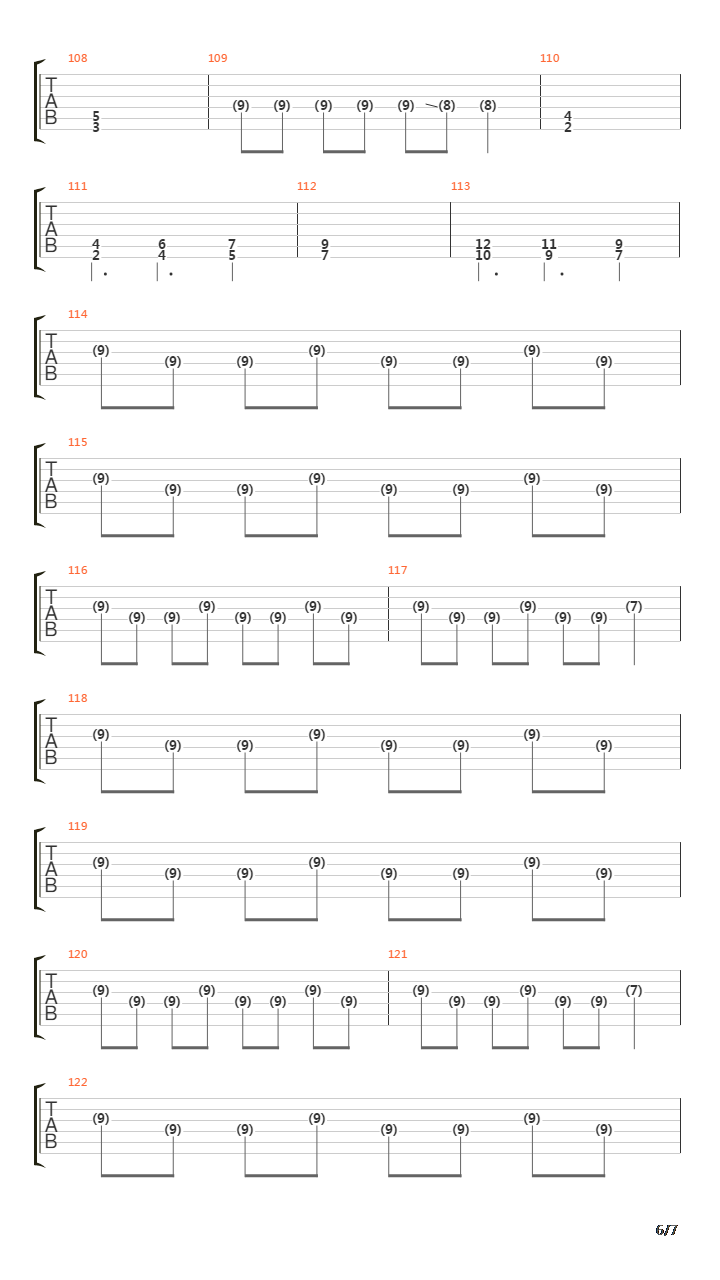 Black Sunrise吉他谱