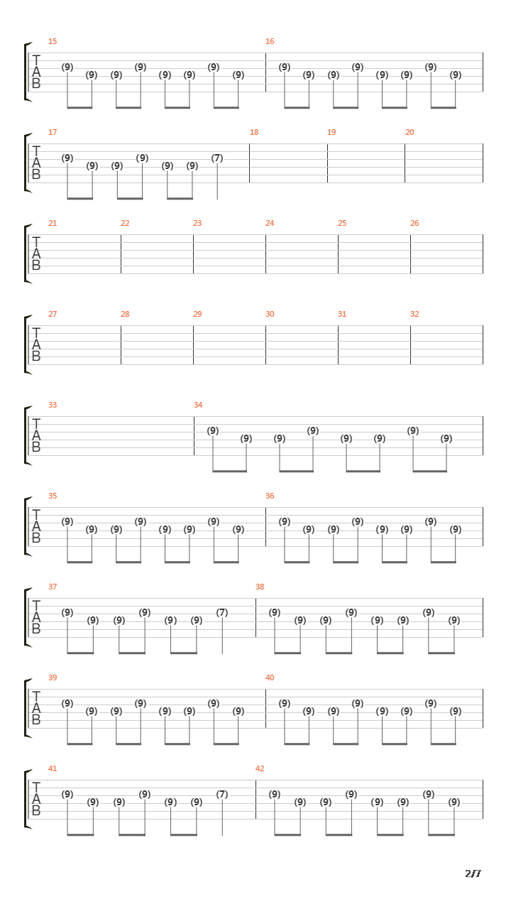 Black Sunrise吉他谱