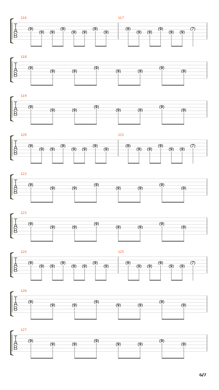 Black Sunrise吉他谱