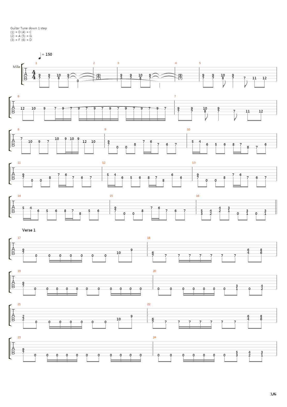 Escalation吉他谱