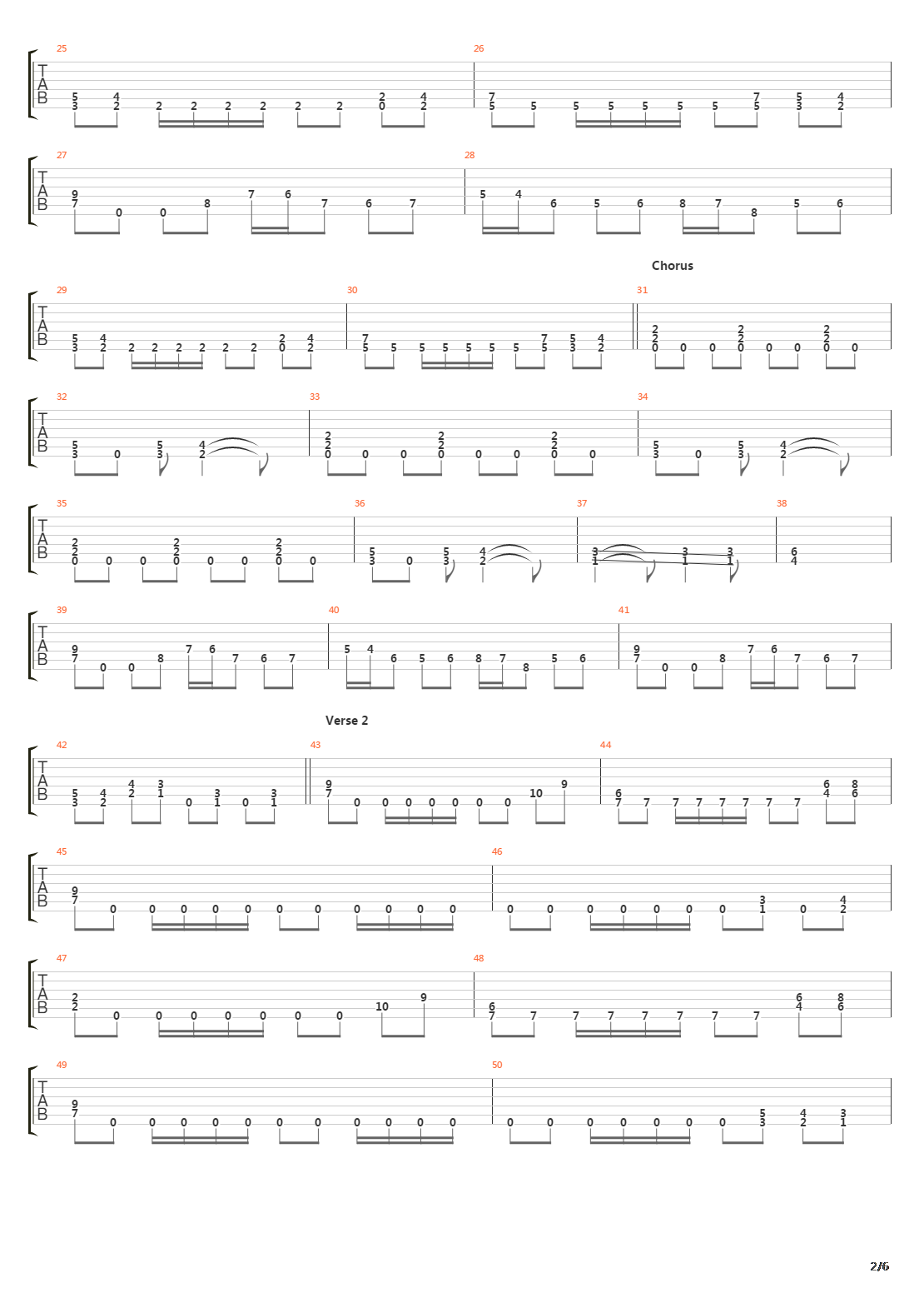 Escalation吉他谱