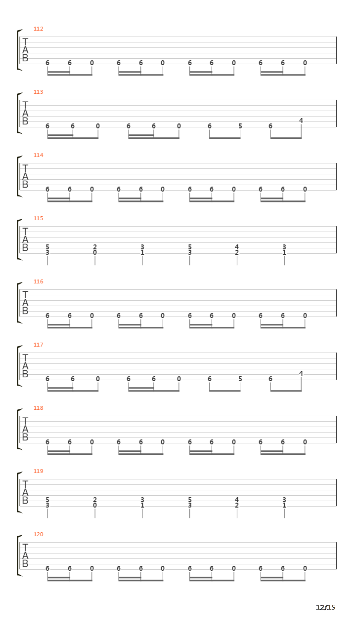 Escalation吉他谱