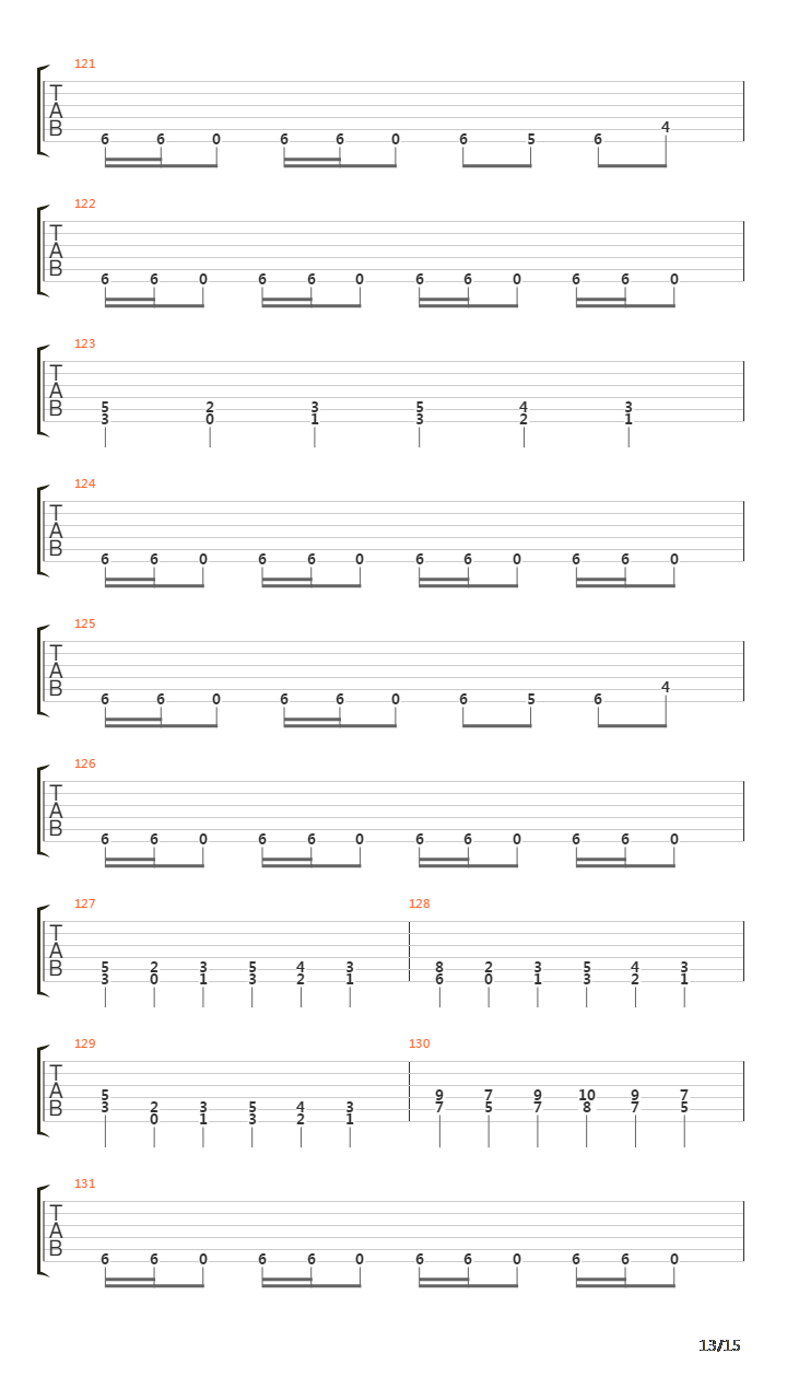 Escalation吉他谱