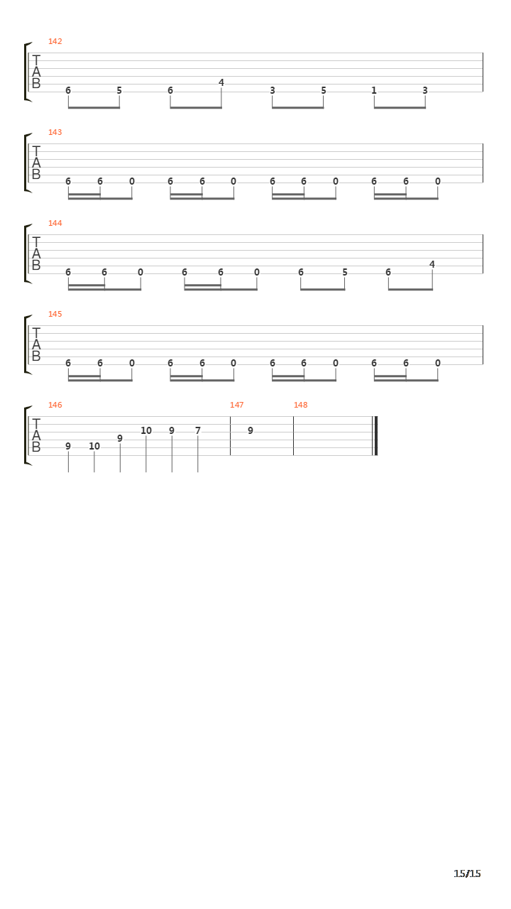 Escalation吉他谱