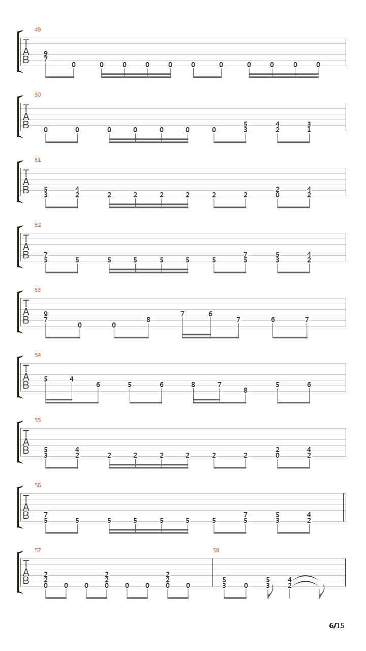 Escalation吉他谱