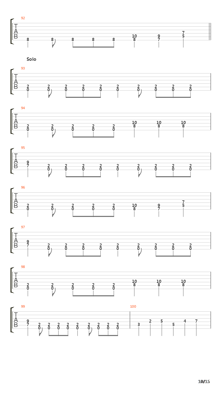 Escalation吉他谱