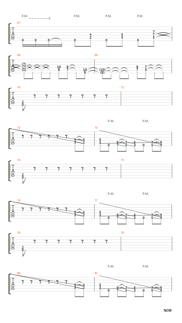 Pandemonium吉他谱