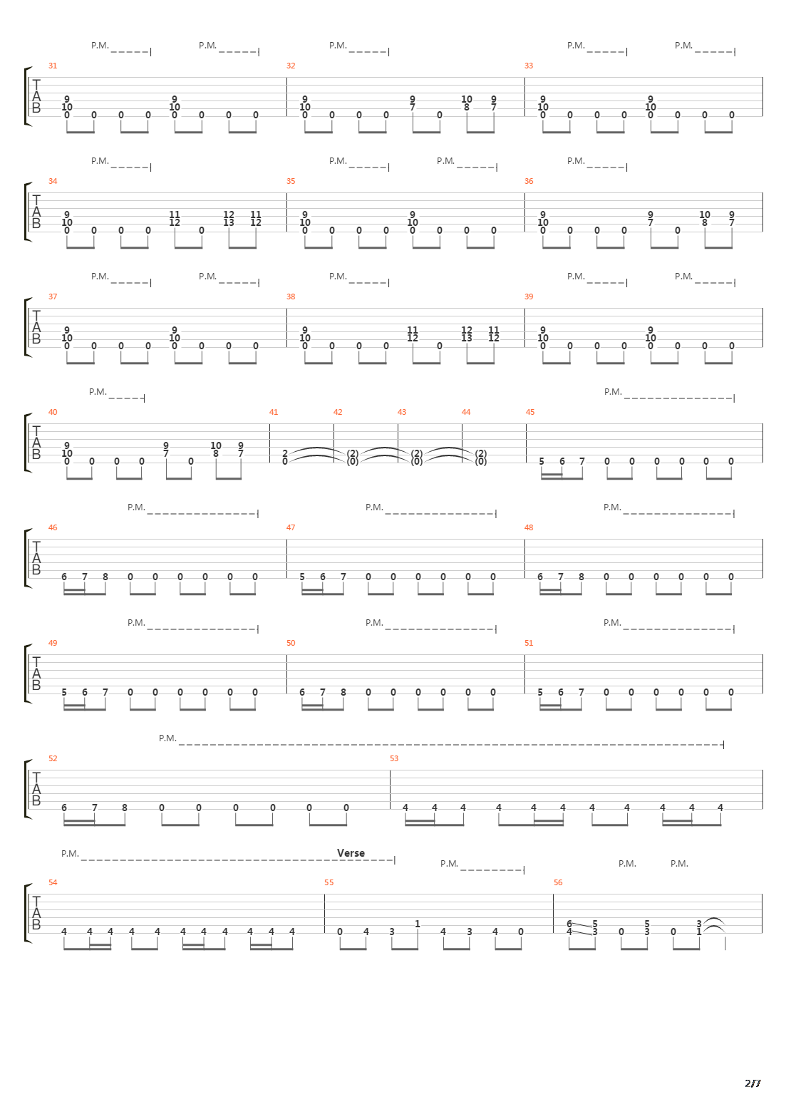 Prevail吉他谱