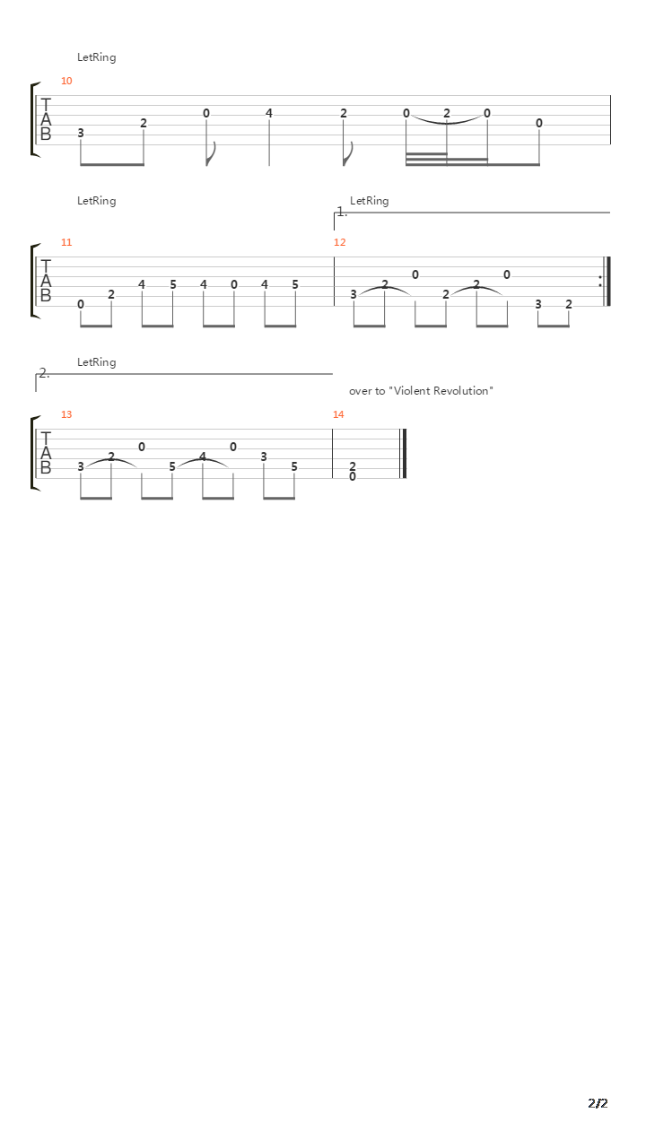 The Patriarch吉他谱