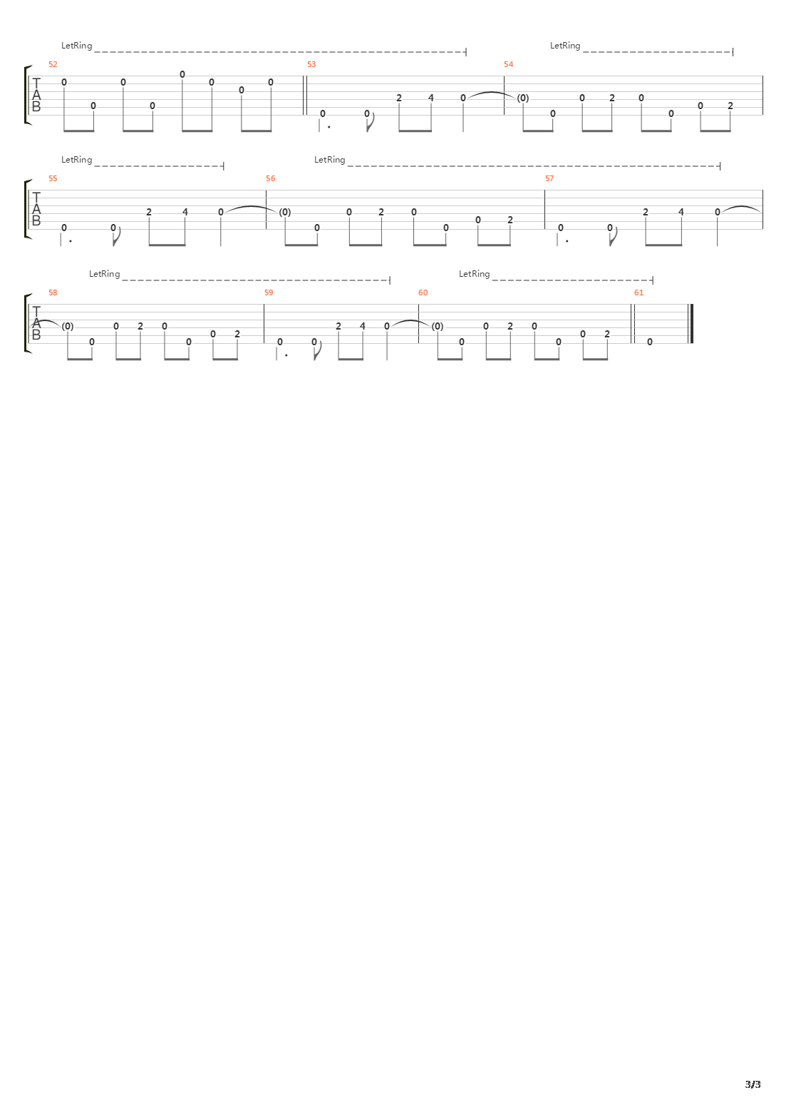 Aeon吉他谱