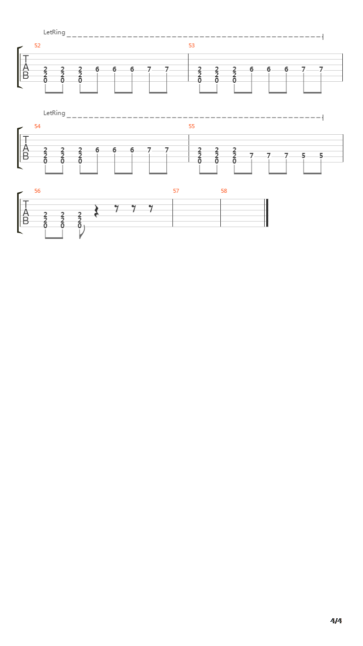 Loop The Loop吉他谱