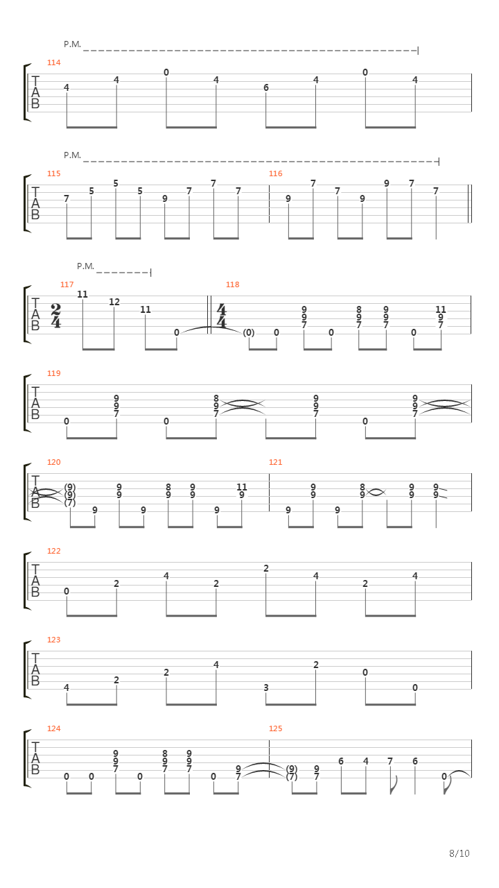 Long Distance吉他谱
