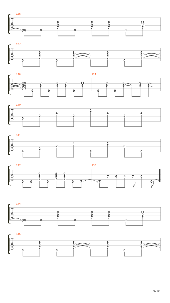 Long Distance吉他谱
