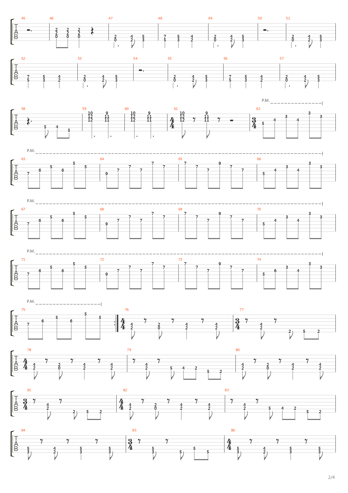 Run For Your Life吉他谱