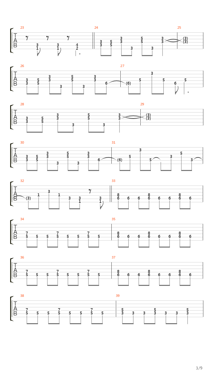 Take It Or Leave It吉他谱