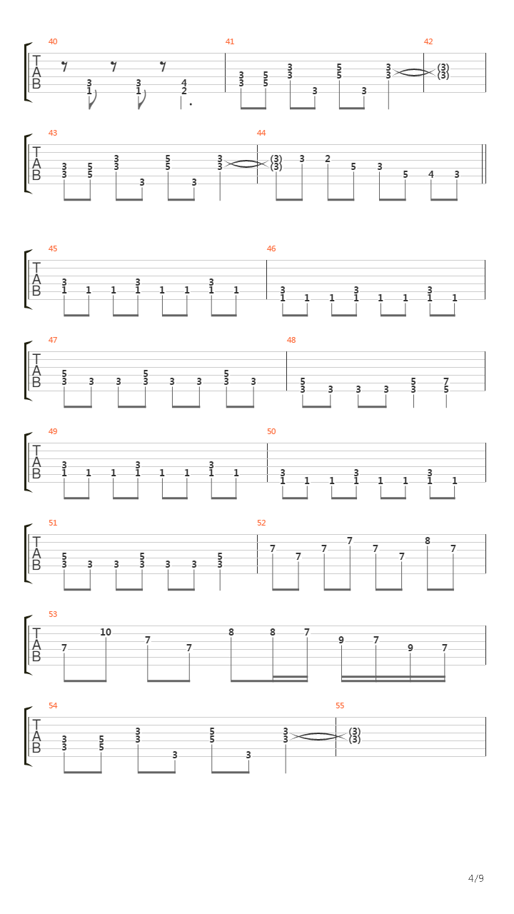 Take It Or Leave It吉他谱