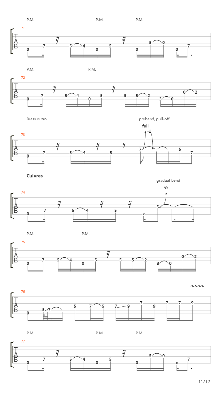 Always On The Run吉他谱