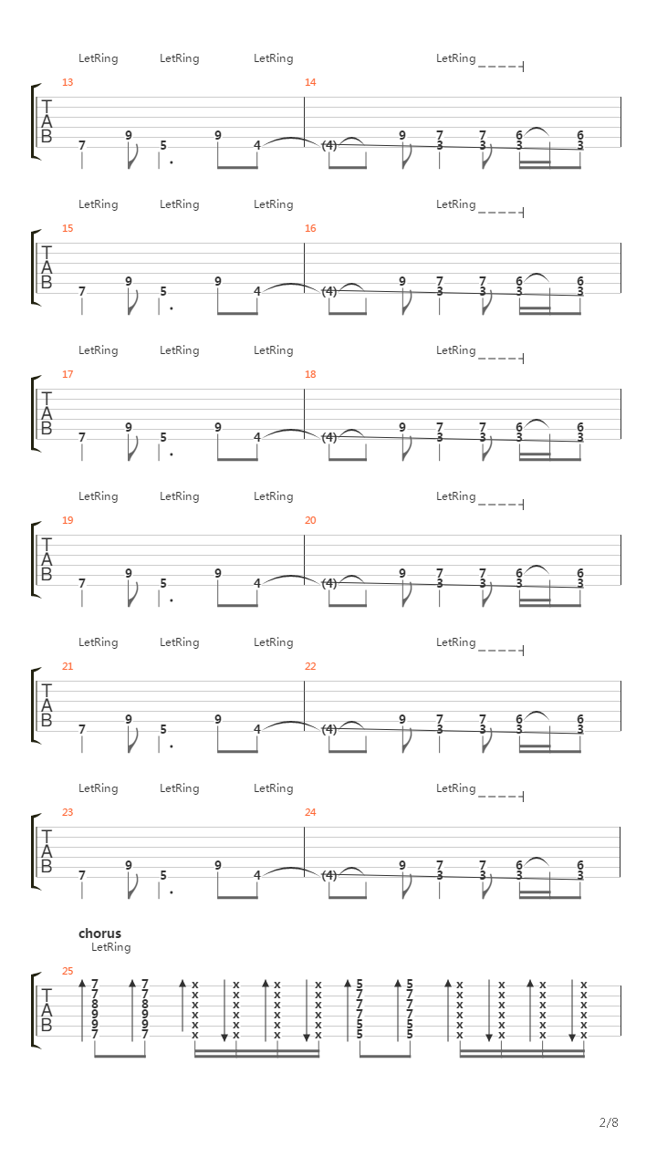 Fields Of Joy吉他谱