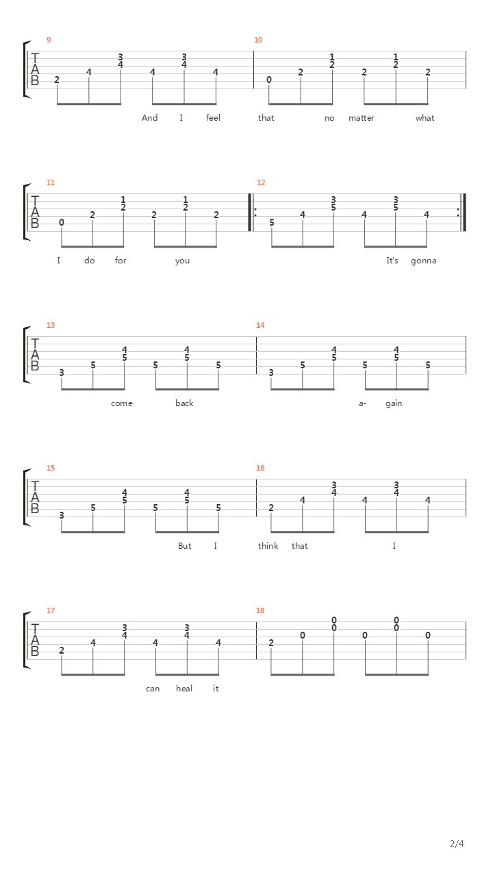Minute Prologue吉他谱