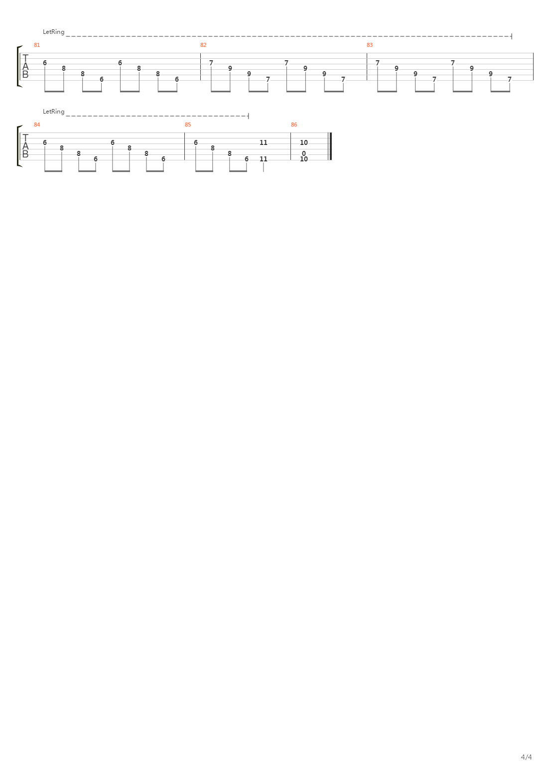 Ms Salmonella吉他谱