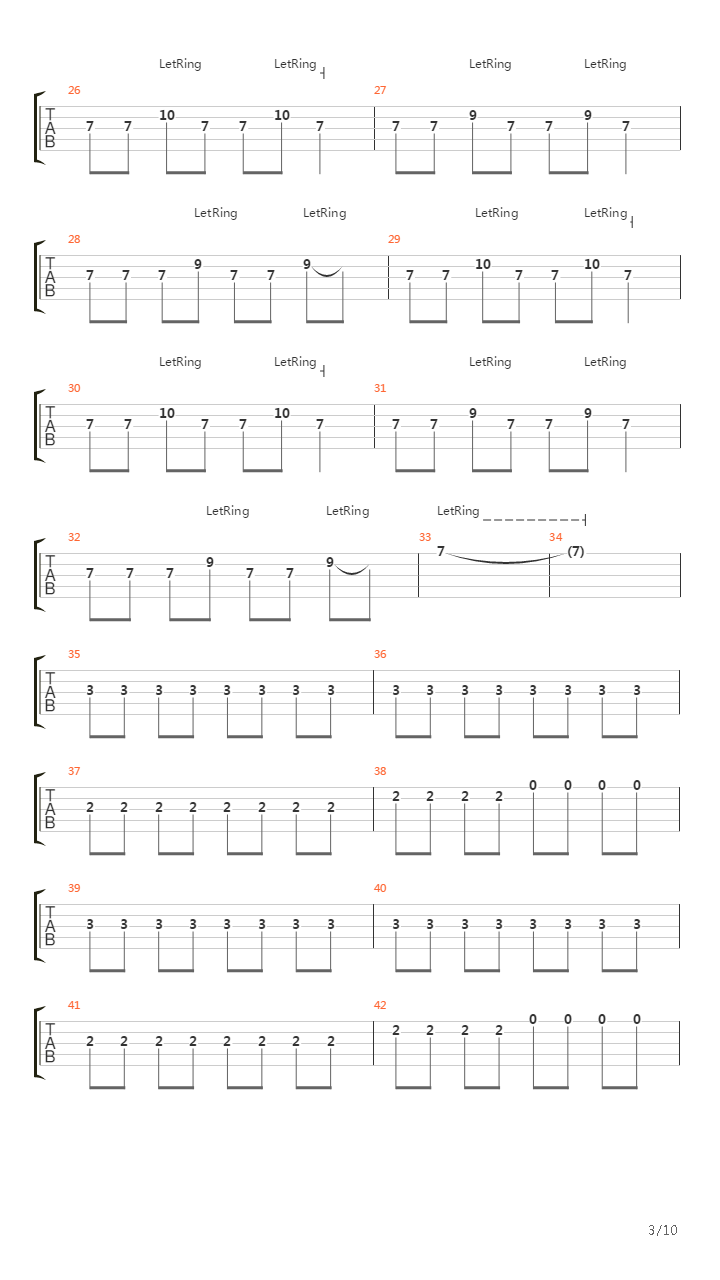 Stockholm吉他谱