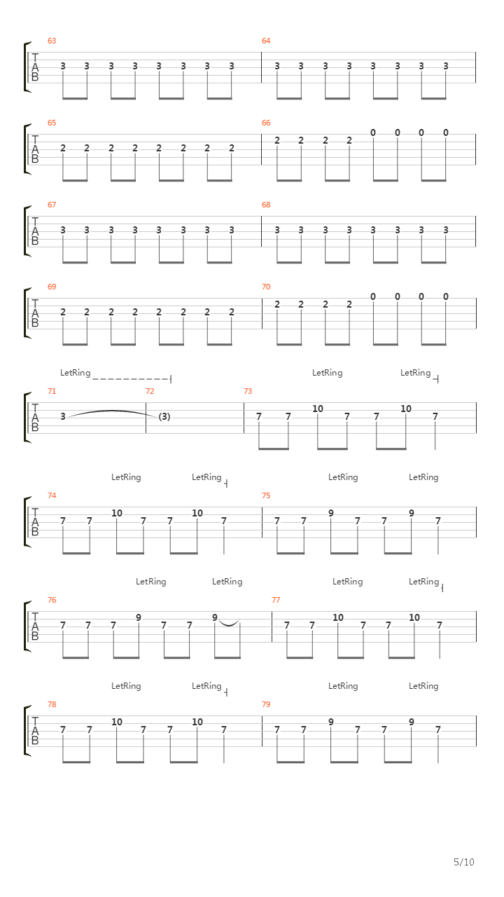 Stockholm吉他谱