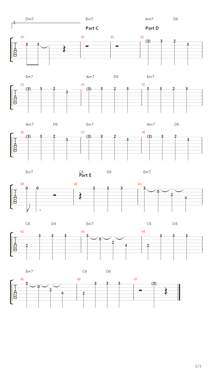 Fate吉他谱