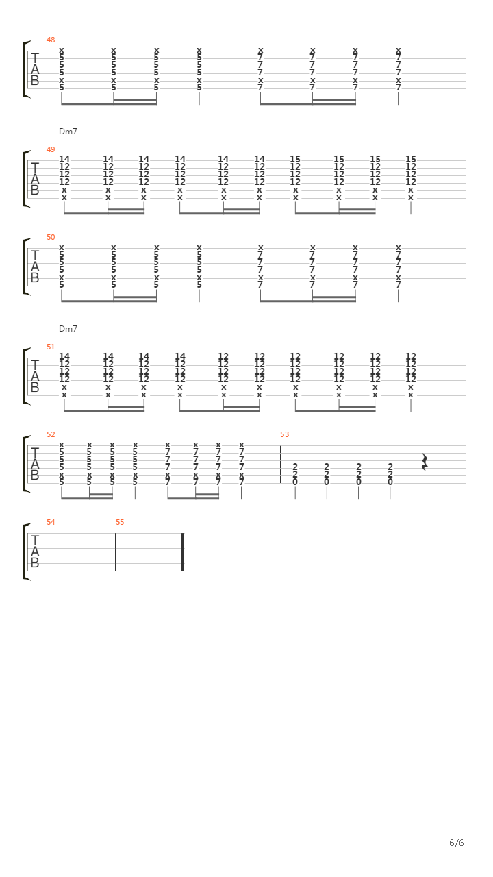 Fate吉他谱