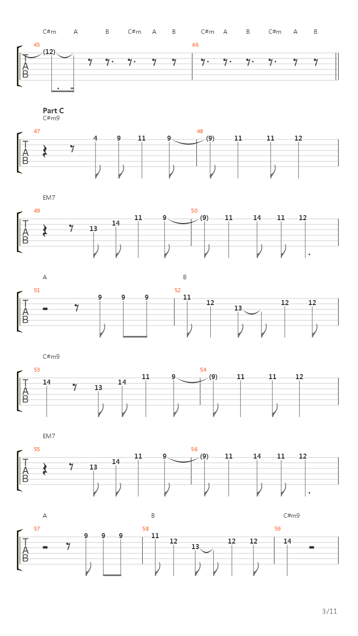 Into The Sun吉他谱