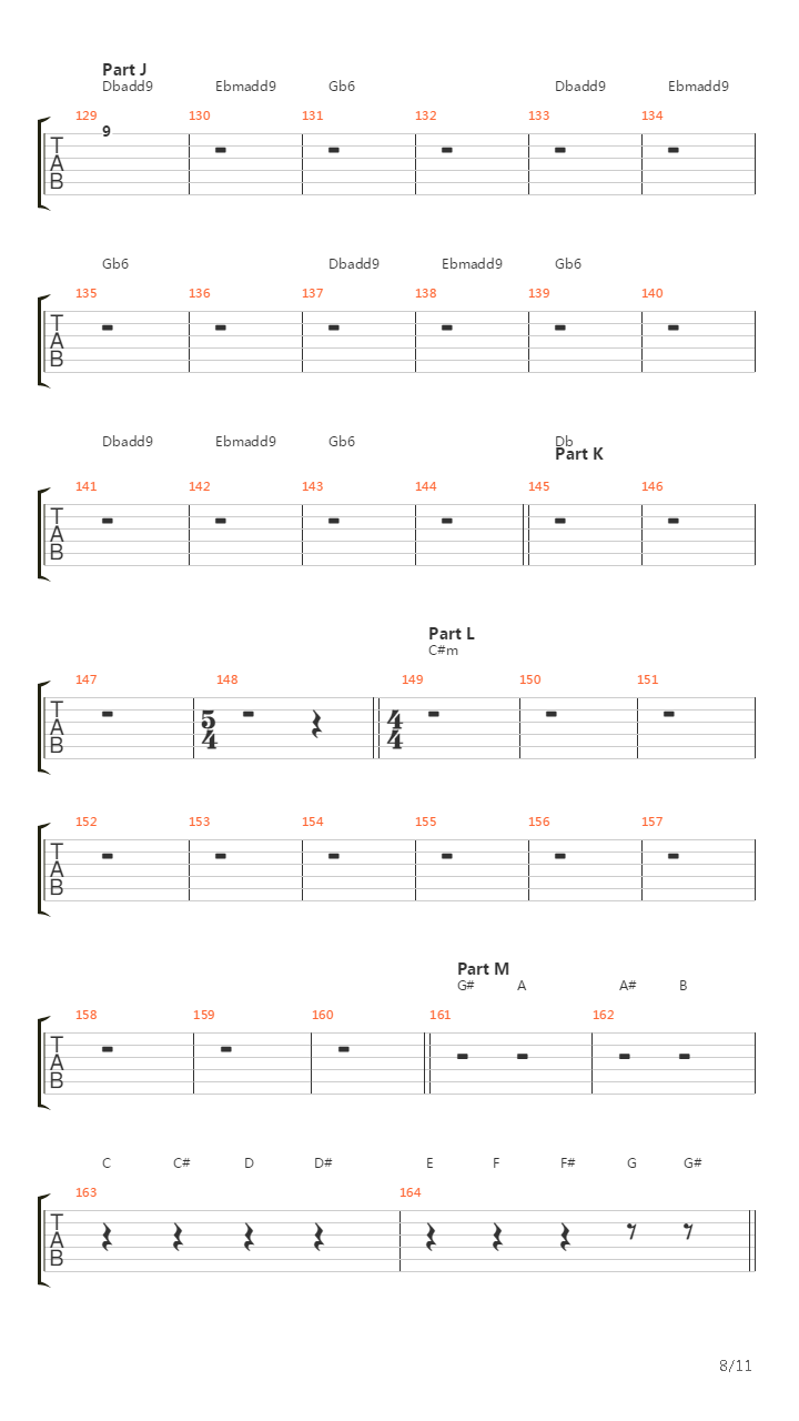 Into The Sun吉他谱