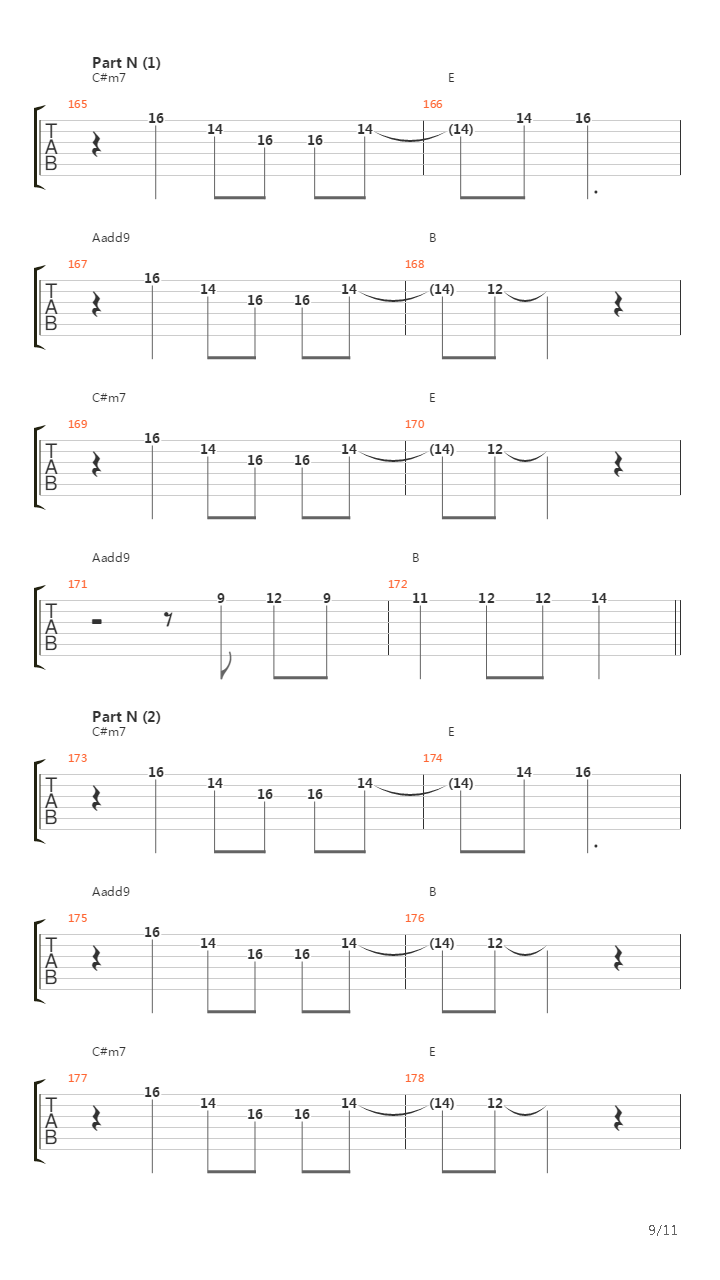 Into The Sun吉他谱