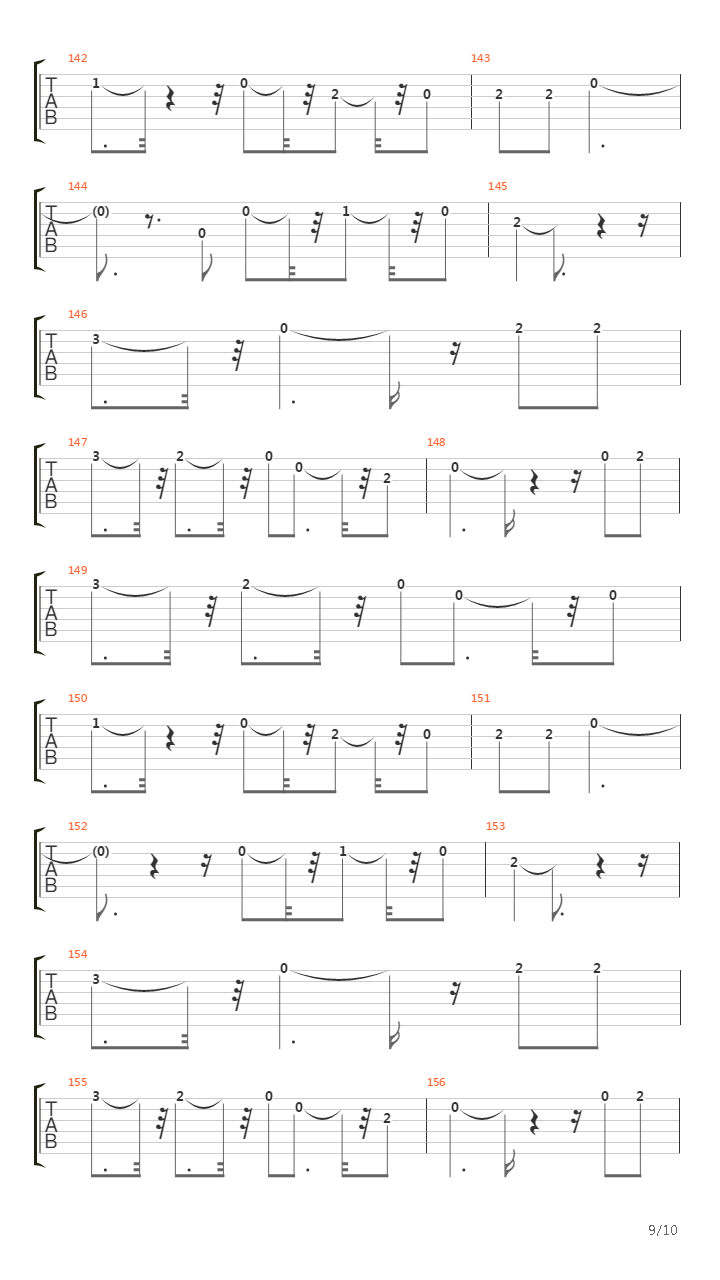 Millenium吉他谱