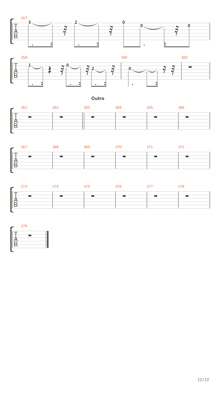 Millenium吉他谱
