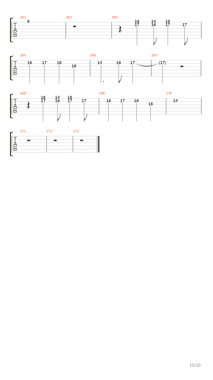 Rosier吉他谱