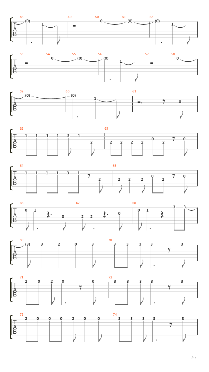 The Slain吉他谱