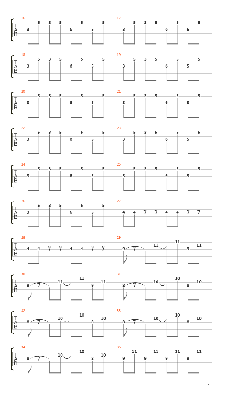 最终幻想4 - Battle Theme 2吉他谱