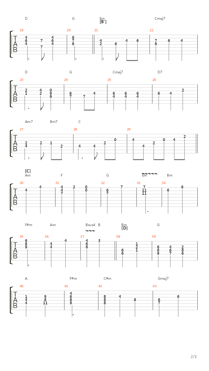 最终幻想10 - ザナルカンドにて(At Zanarkand)吉他谱