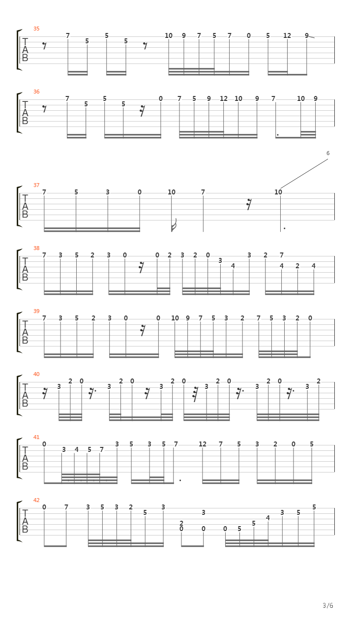 914吉他谱