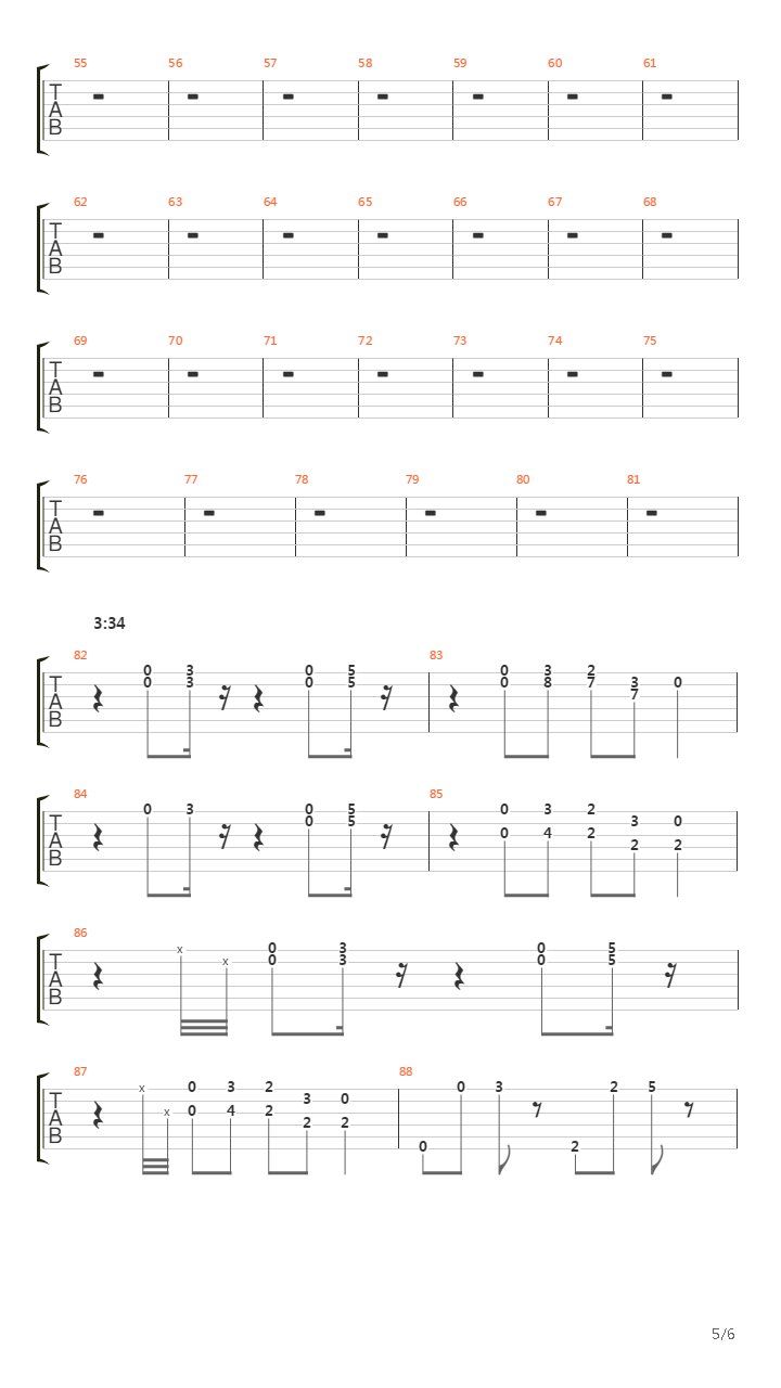 914吉他谱