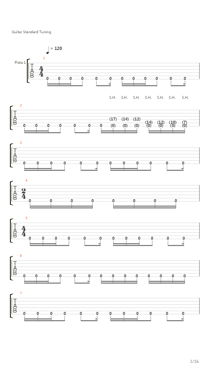 Another Dimension吉他谱