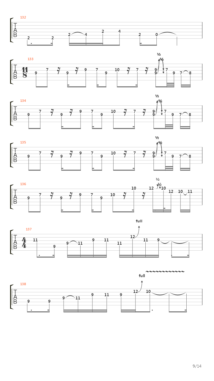 Freedom Of Speech吉他谱