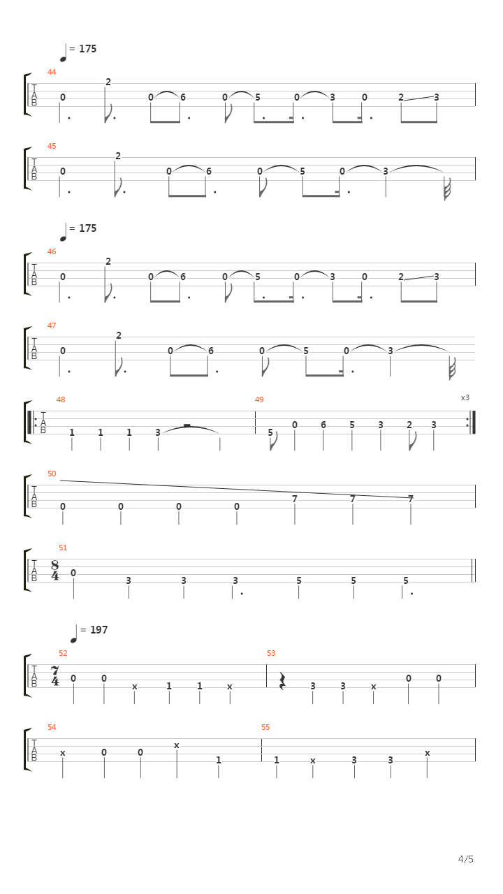 Kalmageddon吉他谱