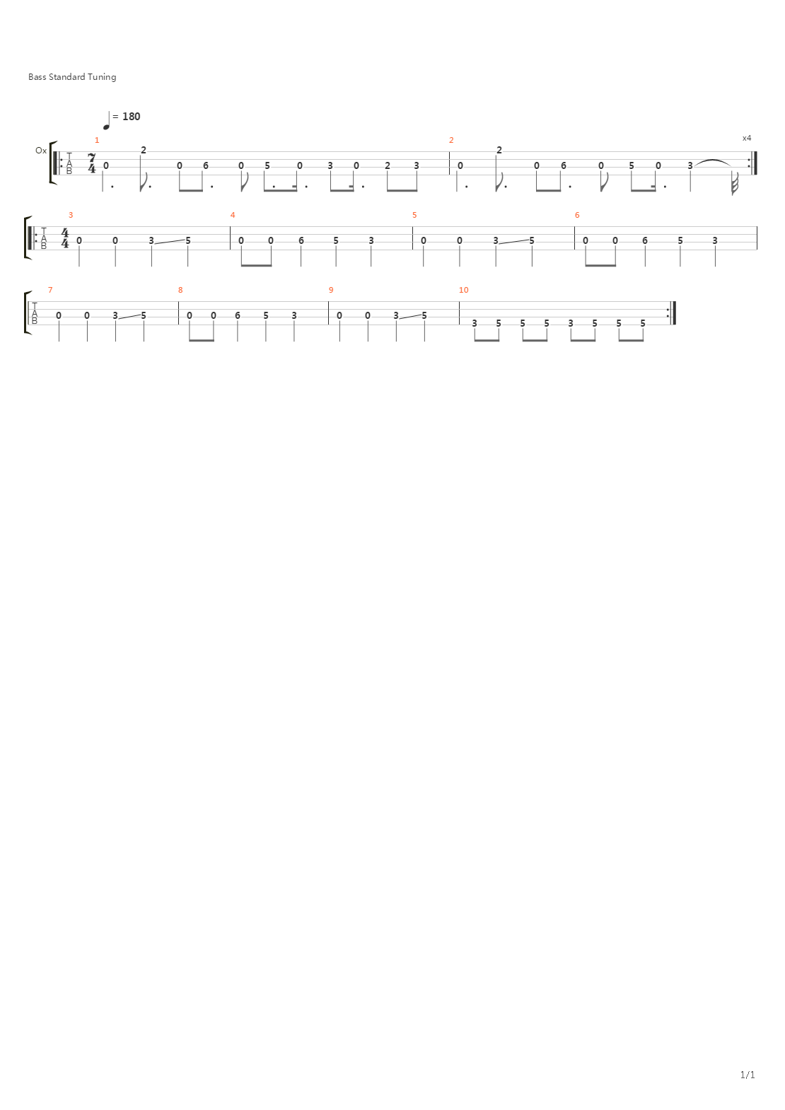 Kalmageddon吉他谱