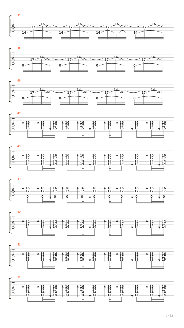 Last Train Home吉他谱